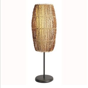 SOLD ➖ Rattan Weave Lamp